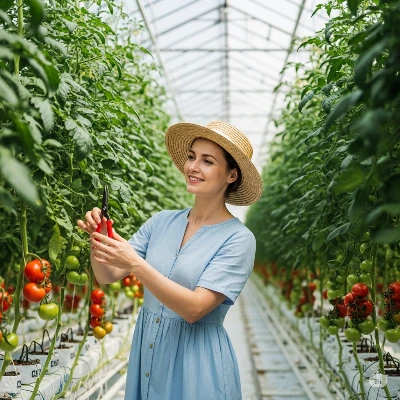 Greenhouse en verre Venlo en Chine pour l'Europe